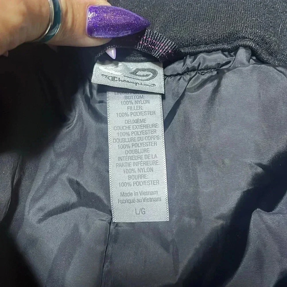 Champion Black Filled Snow Pants Outdoor Winter Warm Skiing Snowboard Thick - Picture 3 of 7